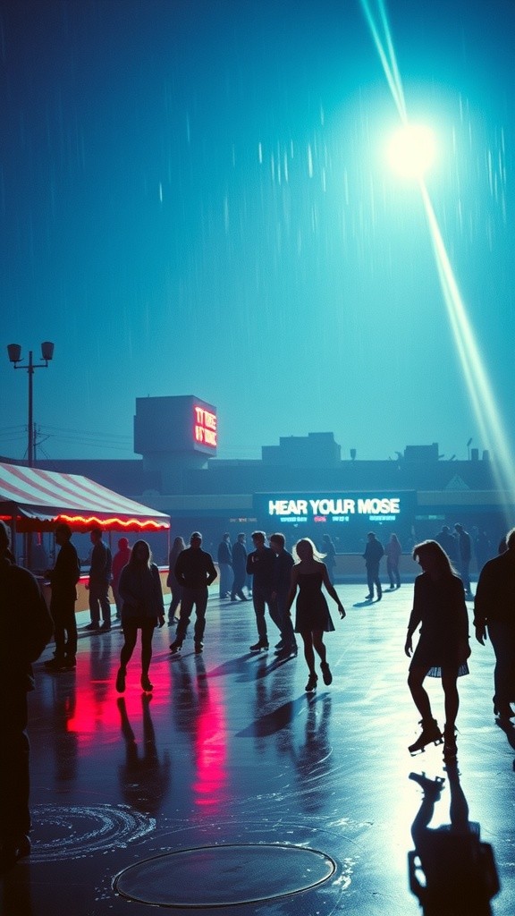 Love on Roller Skates: A 1970s Romance