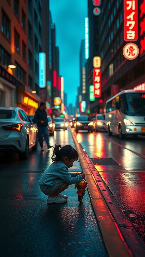 Robot Hero: Saving a Child from a Road Accident