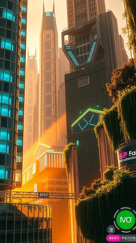 Visions of a Utopian 2050: A Journey Through Futuristic Landscapes (copy)