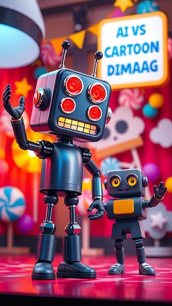 AI Aur Cartoon Ka Mazedaar Muqabala!