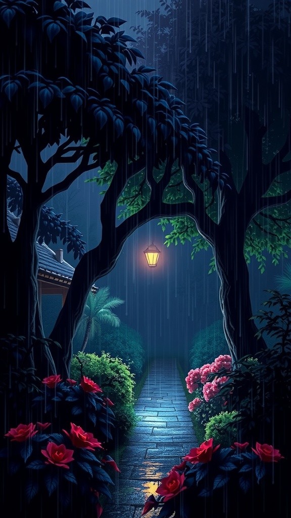 ঝড়ের রাতে দেখা