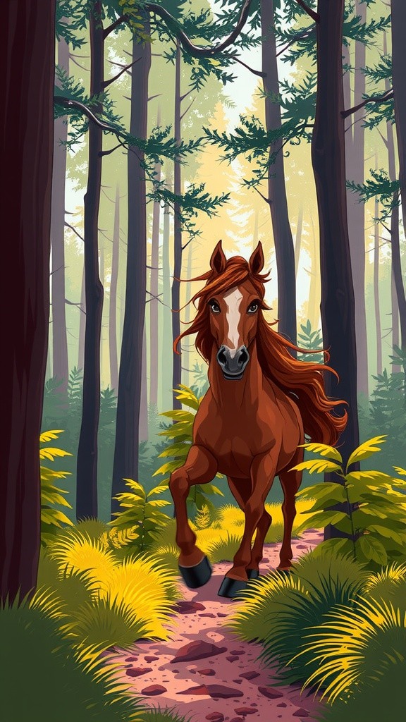The Horse and the Tiger Encounter