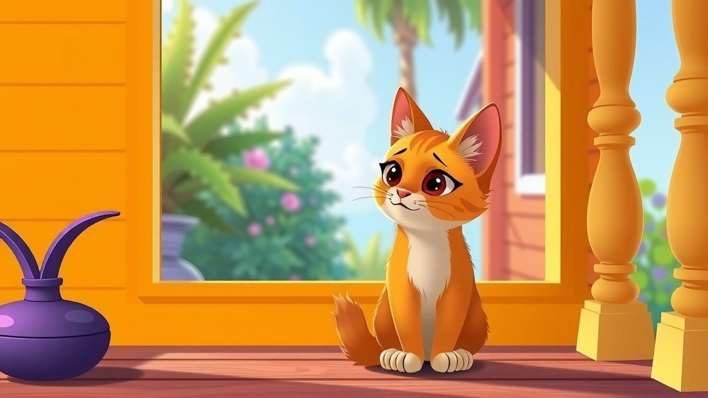 Petualangan Miko Si Kucing: Mencari Jalan Pulang