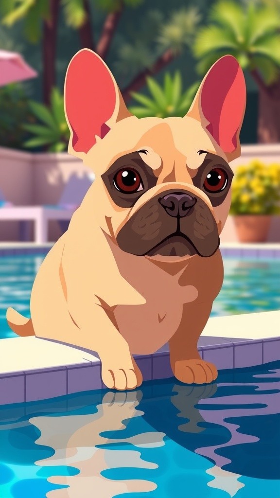 Why French Bulldogs Struggle with Swimming!