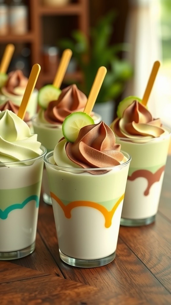Variety of Flavors at Milky Pandan Wangi Cup!
