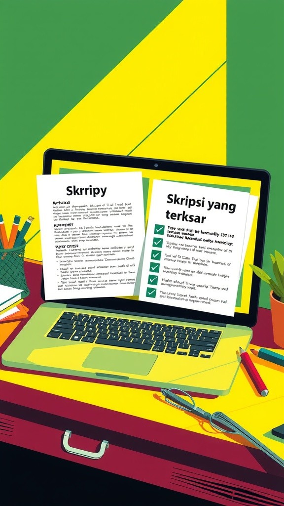 Skripsi Tertukar: Drama Kampus yang Konyol