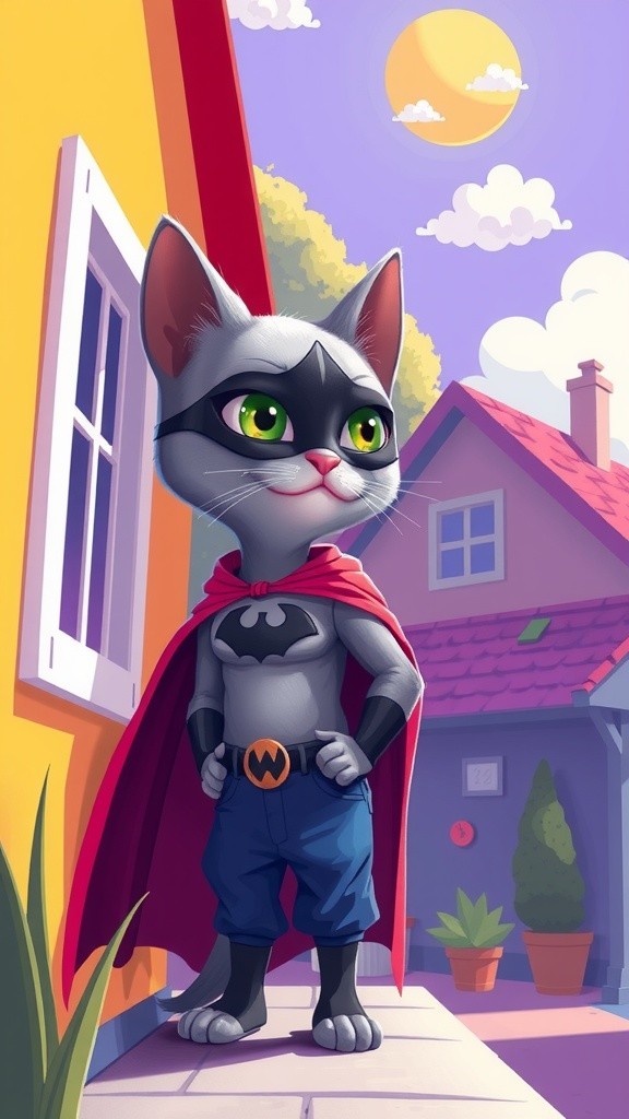 Whiskers Si Kucing Superhero