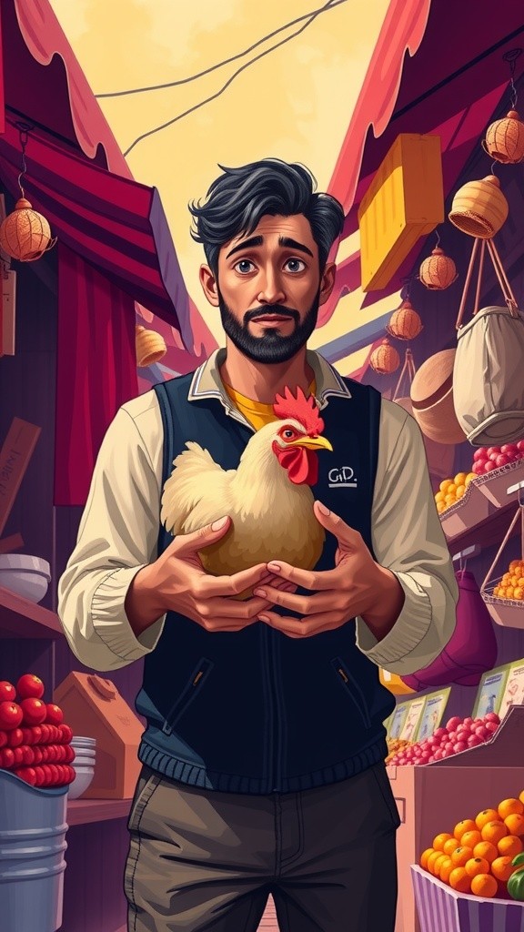 Ayam Bicara dan Kejutan Pagi