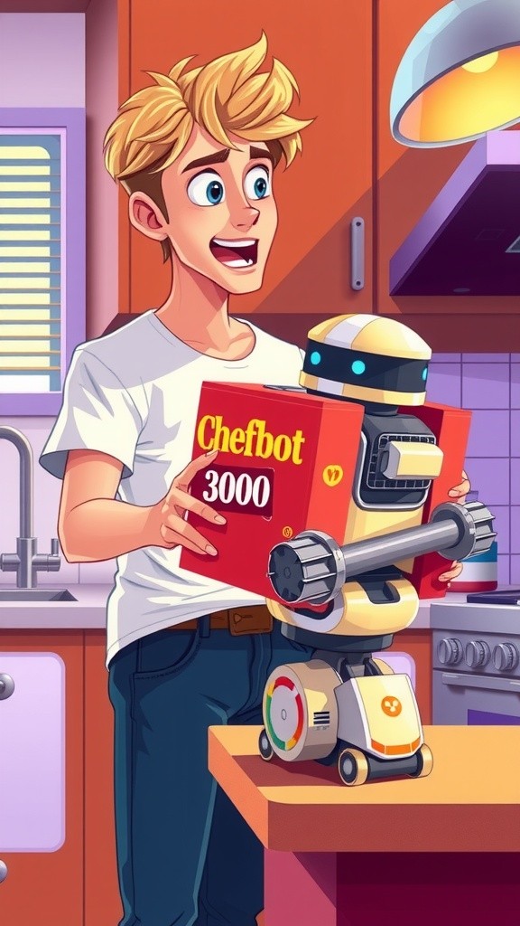 ChefBot 3000: The AI Cooking Catastrophe!