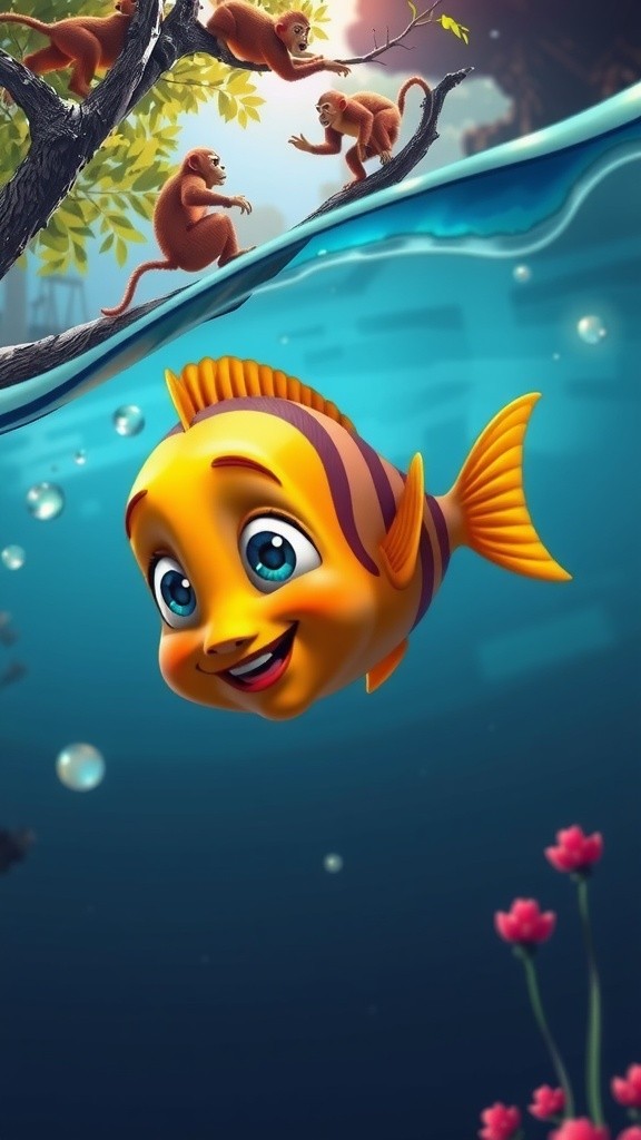 Finn the Fish: Embracing Your Uniqueness