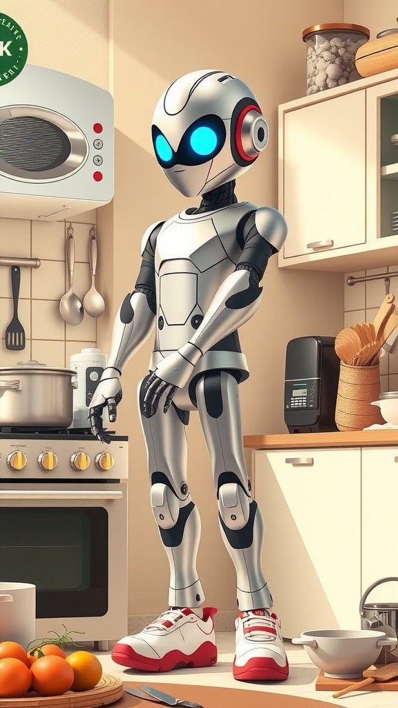 Koki Robot yang Berani Berkreasi: Masakan Aneh dan Unik!