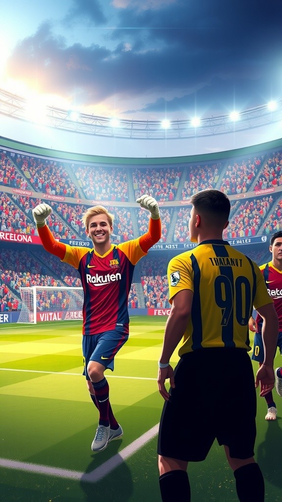 Barcelona vs Dortmund: A Hilarious One-Sided Showdown