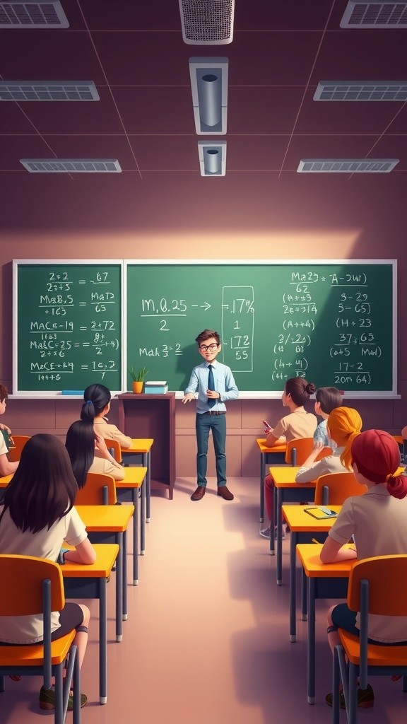 Andi dan Ujian Matematika yang Menggelikan