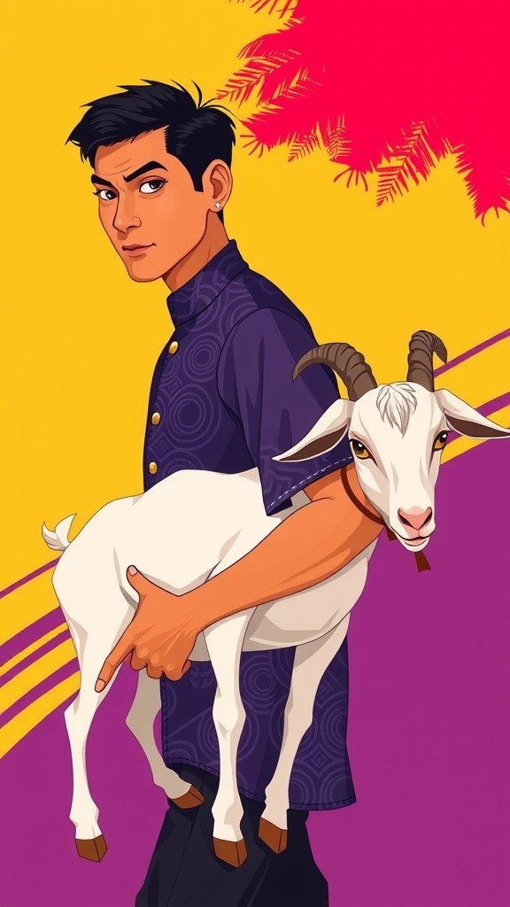 Kambing Pemalu Si Juara Ngaji