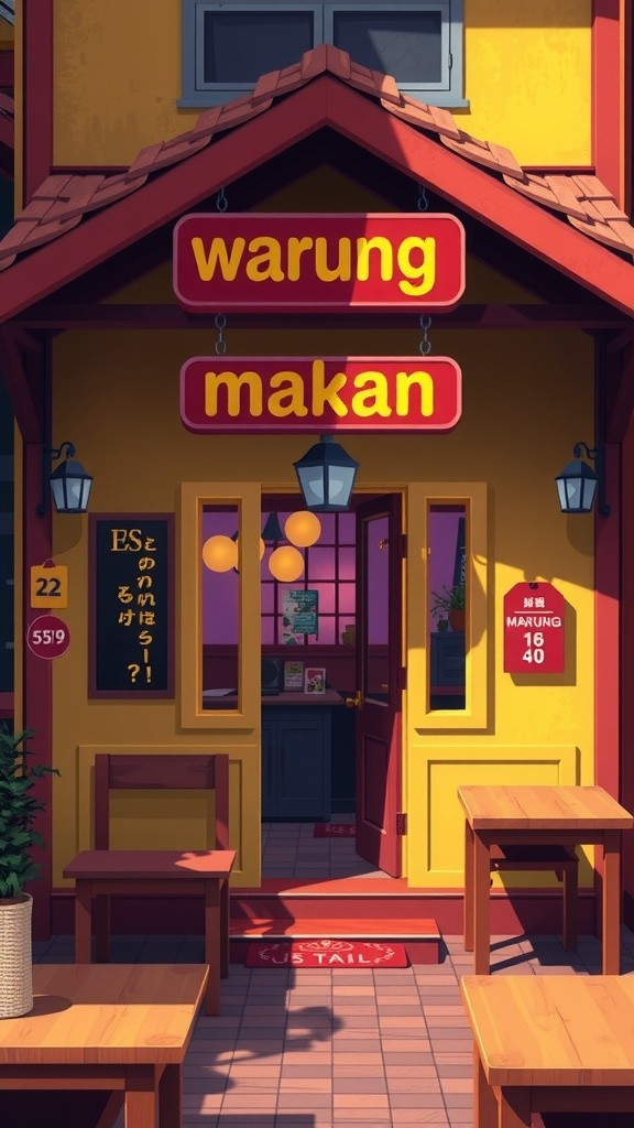 Pertemuan Tak Terduga di Warung