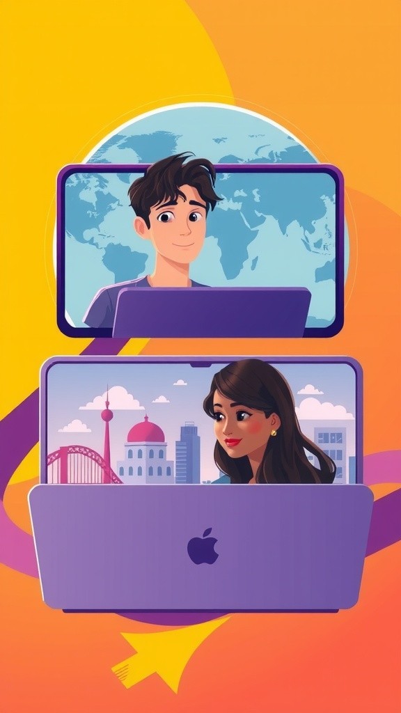 Cinta Tanpa Jarak: Kisah Tara dan Dion