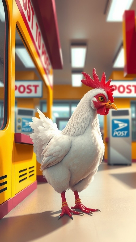 Ayam yang Ingin Kirim Surat