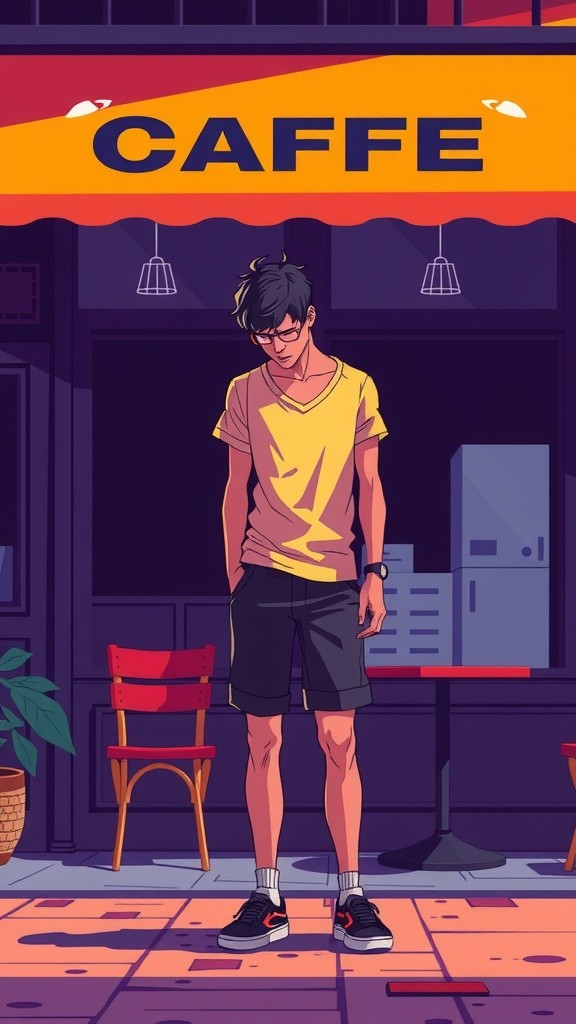 Mengungkapkan Perasaan di Kafe