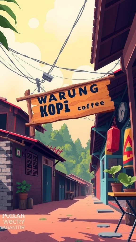 Kucing Pengingat Utang di Warung Kopi Pak Udin