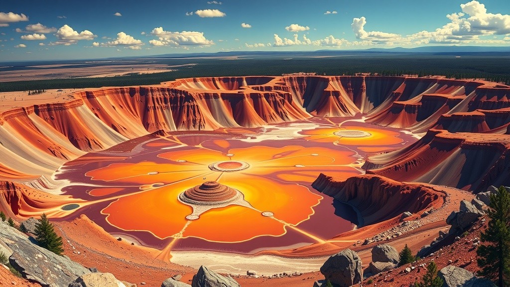 Tanda-Tanda Aktivitas Gunung Yellowstone yang Mencengangkan!