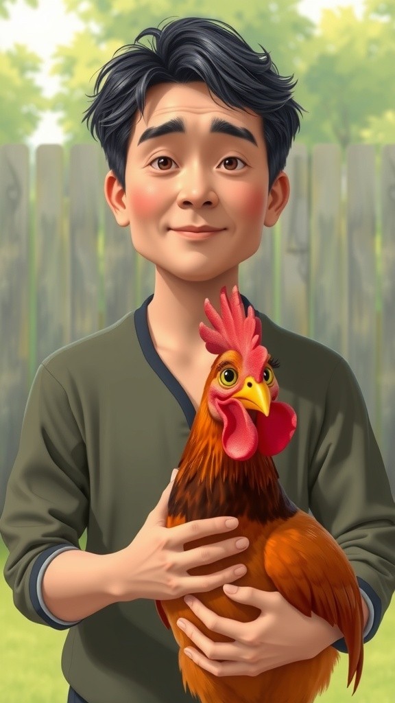 Ayam Jago yang Malu Jadi Badut