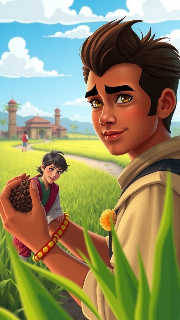 किसान और शरारती बंदर की कहानी