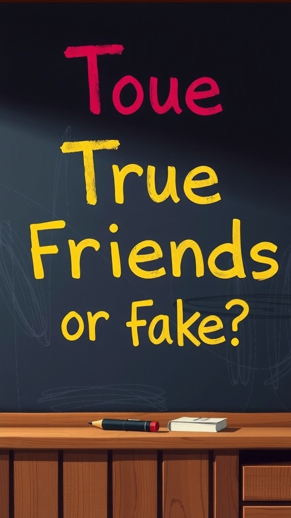 Real vs. Fake Friendship