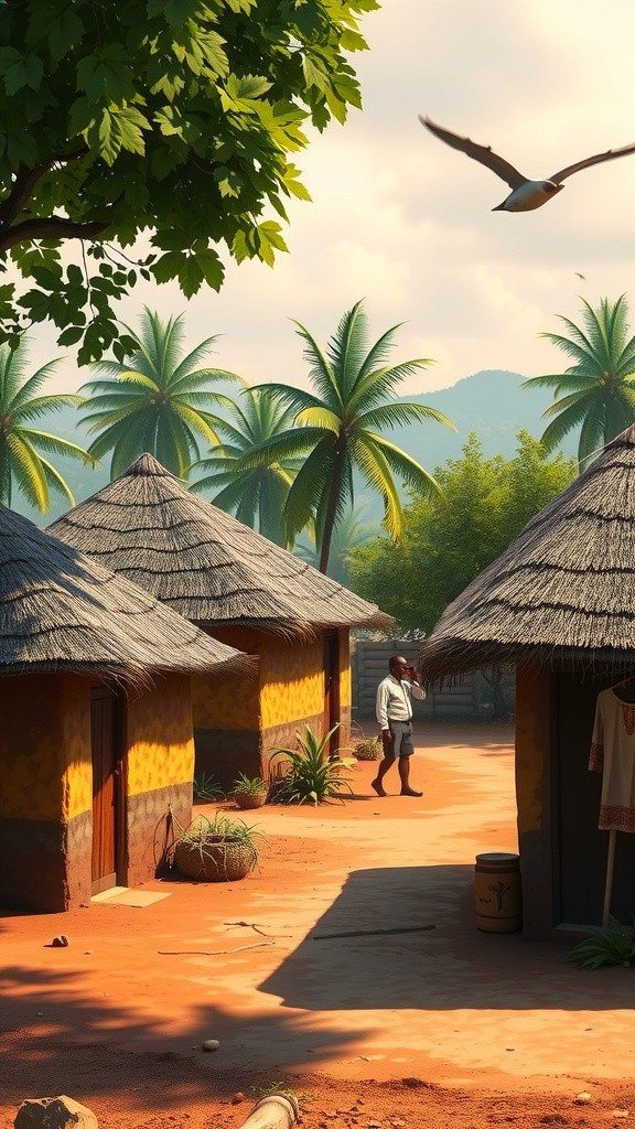 A Young Ghanaian Boy's Journey to the City for a Better Life