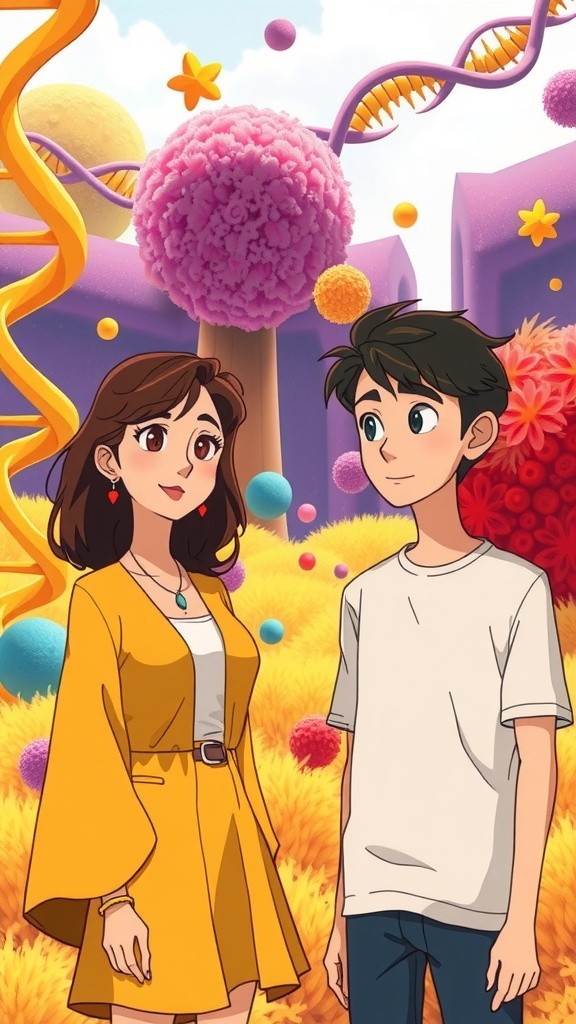 Petualangan di Dalam Sel: Menjelajahi DNA bersama Raka & Maya