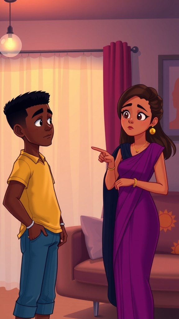 Upin & Ipin Kena Marah Kak Ros