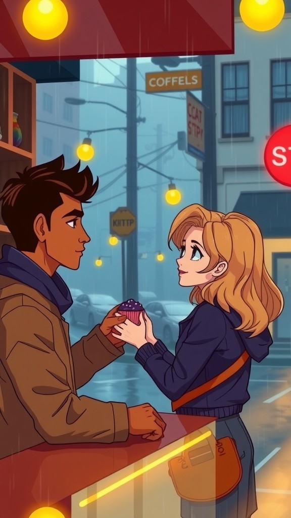 A Rainy Love Story: From Muffins to Forever