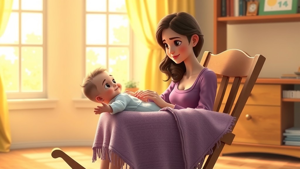 Baby Bites Mom's Nipple: Girl Cries, Baby Laughs!