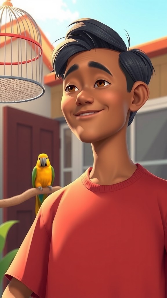Burung Beo Pintar yang Butuh Pulsa!