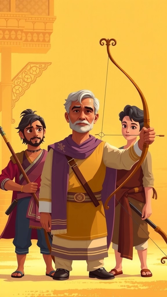 एकलव्य की धनुर्विद्या: गुरु द्रोणाचार्य की अनदेखी प्रतिभा