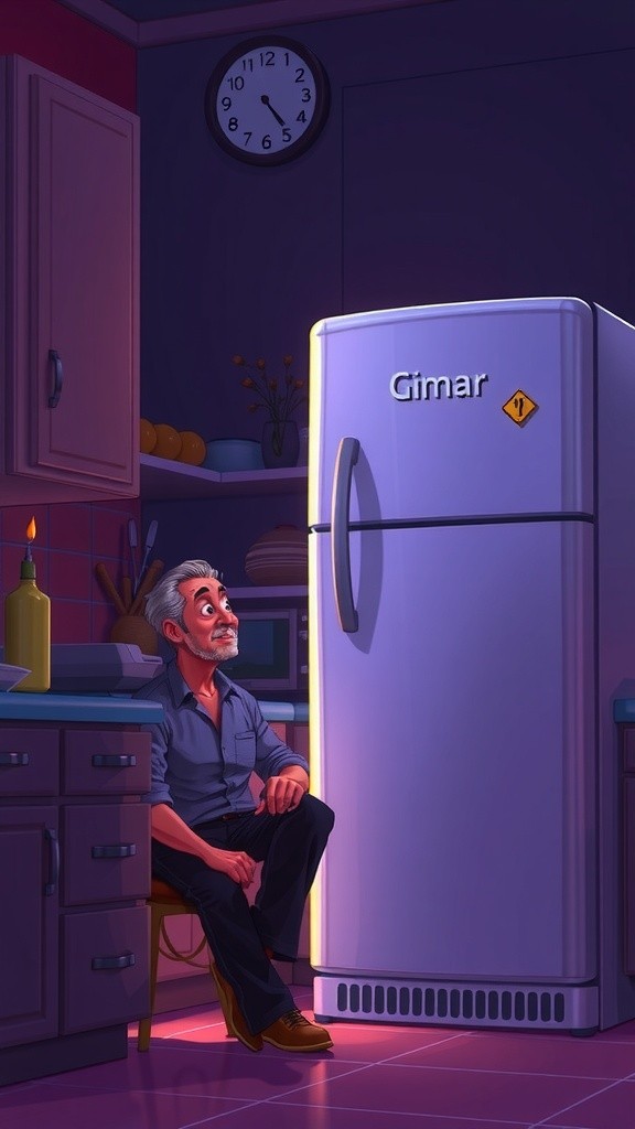 Fridge Therapy at 3 AM: Trust Issues?