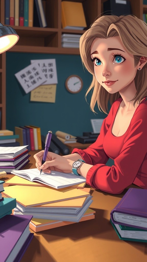 The Little Girl's Planning Lesson