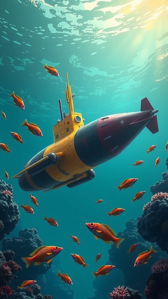 Kapal Selam Hydra-X: Misteri di Samudra Pasifik