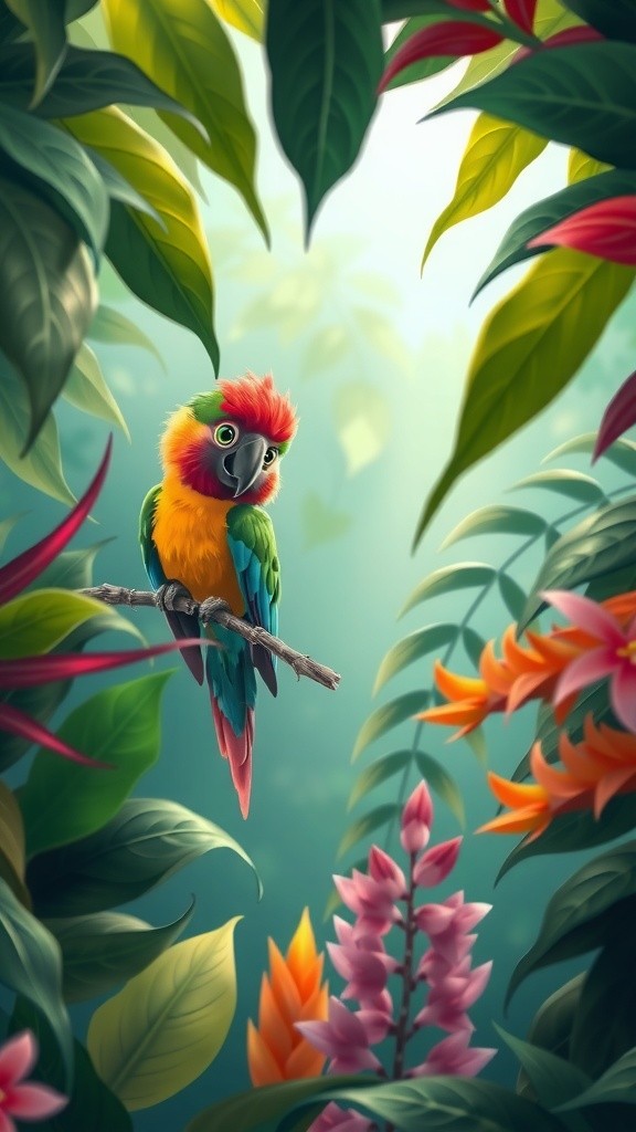 The Clever Parrot and His Quest for Freedom