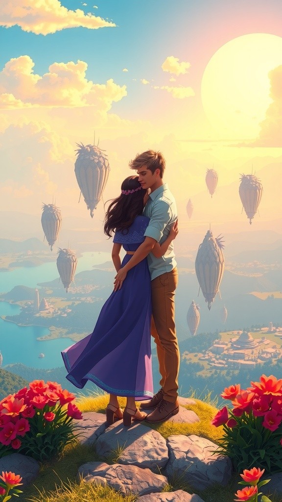 Luna and Leo's Enchanted Adventure in Imaginary World