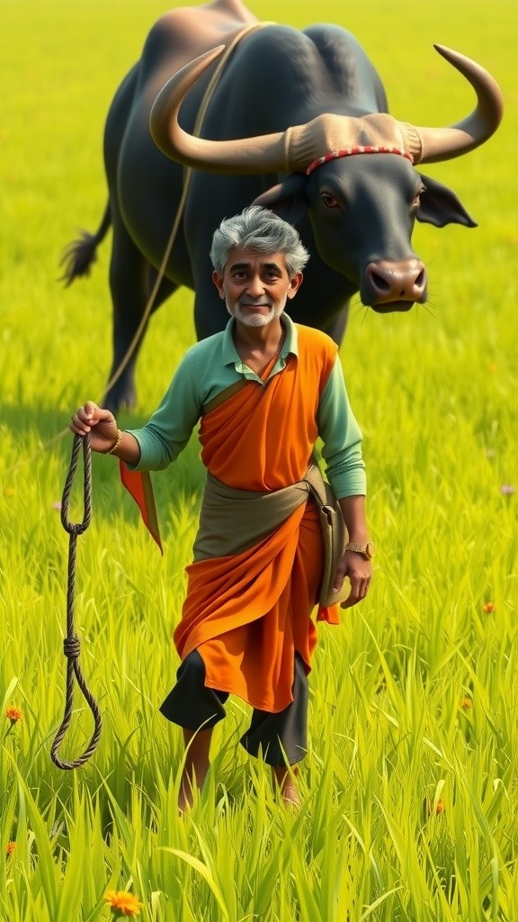 भैंस और किसान: सच्चे रिश्ते की कहानी