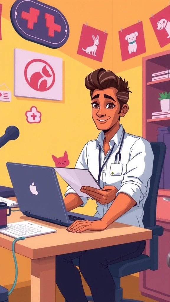 Dokter Hewan Online vs Kucing Kesurupan