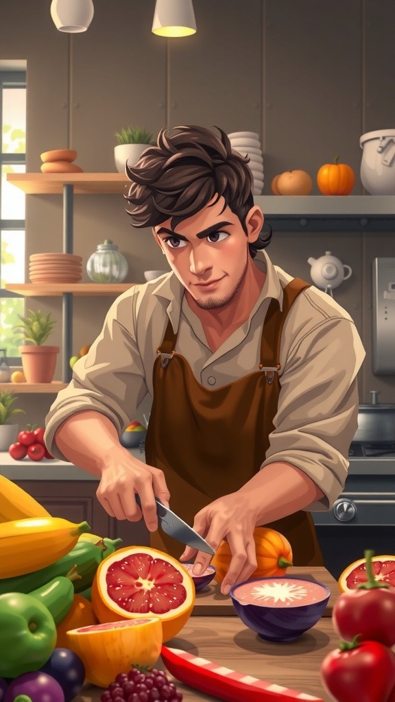 Fresh Fruit Symphony: Juicing Artistry