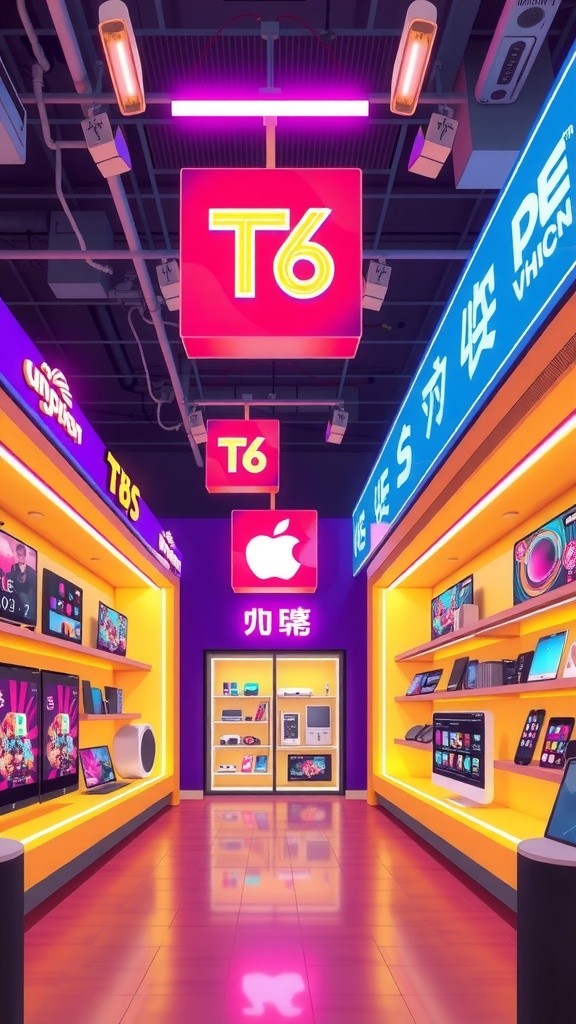 Smartphone Experience in a Modern Electronics Store