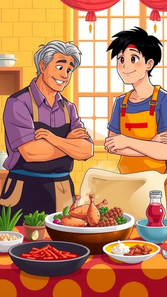 Memasak Ayam Goreng Bersama Sahabat