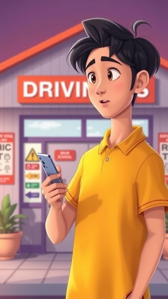 Ujian SIM Budi yang Konyol dan Menggelikan