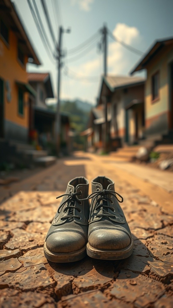 Langkah Keberanian di Balik Sepatu Tua