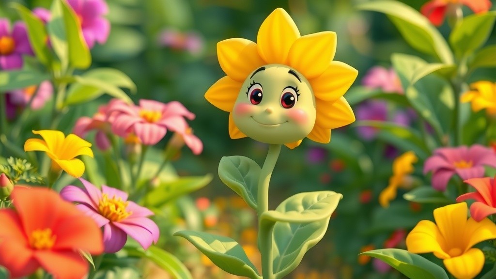Flower's Fun Secrets: Discovering Plant Magic!