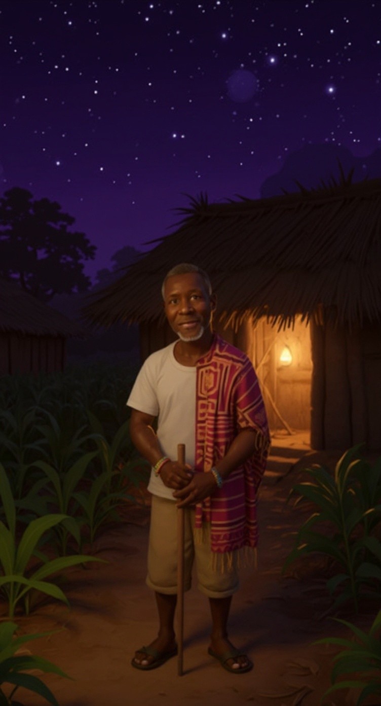 The African Man and the Ghost