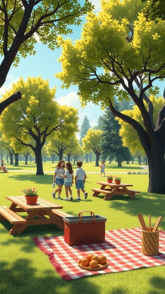 School Picnic in the Park