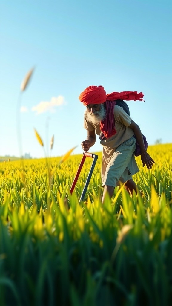 किसान और कबूतर: मेहनत का रिश्ता